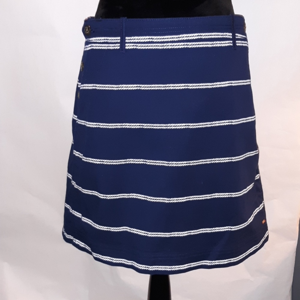 Tommy Hilfiger‎ Ladies 16 Navy Cotton Twill Skirt
